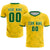 Custom Gold01 Kelly Green Men Uniform Soccer Sets Jersey