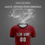 Custom Crimson Black Men Uniform Soccer Sets Jersey