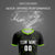 Custom Black Neon Green Men Uniform Soccer Sets Jersey