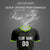 Custom Black Neon Green Men Uniform Soccer Sets Jersey