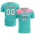 Custom Bright Green Light Pink Personalized Men Soccer Sets Jersey