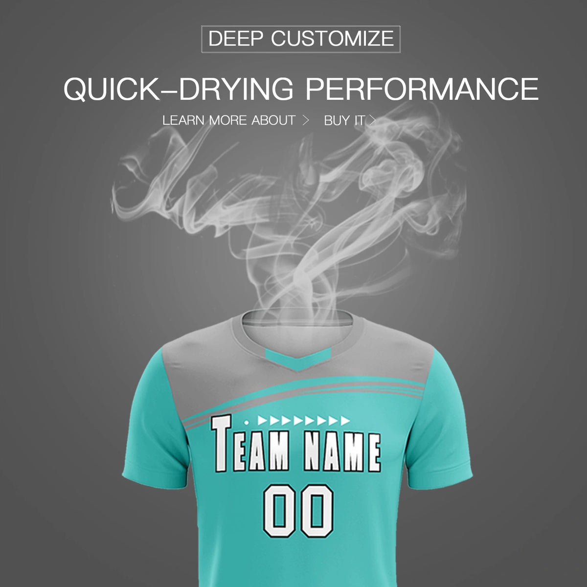 Custom Bright Green Gray Personalized Men Soccer Sets Jersey