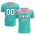 Custom Bright Green Light Pink Personalized Men Soccer Sets Jersey