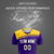 Custom Purple Gold01 Personalized Men Soccer Sets Jersey