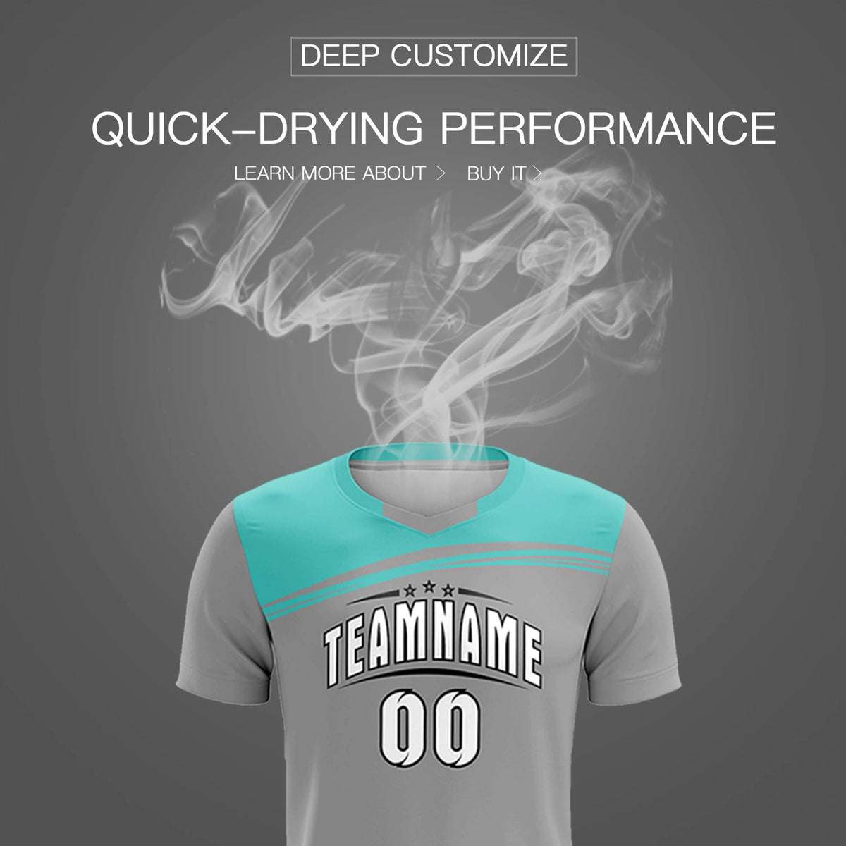 Custom Gray Bright Green Personalized Men Soccer Sets Jersey