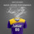 Custom Purple Gold01 Personalized Men Soccer Sets Jersey