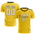 Custom Gold01 Black Casual Outdoor Soccer Sets Jersey