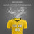 Custom Gold01 Black Casual Outdoor Soccer Sets Jersey