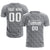 Custom Gray Black Casual Outdoor Soccer Sets Jersey