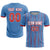 Custom Light Blue Red-White Soft Soccer Sets Jersey