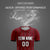 Custom Crimson Black-Gray Soft Soccer Sets Jersey