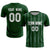 Custom Green Gray-White Soft Soccer Sets Jersey