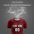 Custom Crimson Black-Gray Soft Soccer Sets Jersey