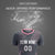 Custom Dark Gray Light Pink Printing Sportswear Soccer Sets Jersey