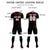 Custom Black Red Printing Sportswear Soccer Sets Jersey