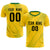 Custom Gold01 Kelly Green Printing Sportswear Soccer Sets Jersey