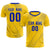 Custom Gold01 Royal Blue Printing Sportswear Soccer Sets Jersey