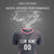 Custom Dark Gray Light Pink Printing Sportswear Soccer Sets Jersey