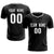 Custom Black Gray Printing Sportswear Soccer Sets Jersey