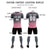 Custom Gray Light Pink Soft Training Uniform Soccer Sets Jersey