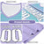 Custom Gray White-Powder Blue Casual Printing Sportswear Soccer Sets Jersey