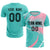 Custom Bright Green White-Pink Casual Printing Sportswear Soccer Sets Jersey