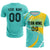 Custom Bright Green White-Gold01 Casual Printing Sportswear Soccer Sets Jersey