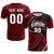 Custom Crimson Gray-Black Casual Printing Sportswear Soccer Sets Jersey