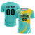 Custom Bright Green White-Gold01 Casual Printing Sportswear Soccer Sets Jersey