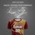 Custom Crimson Khaki-Old Gold Casual Printing Sportswear Soccer Sets Jersey