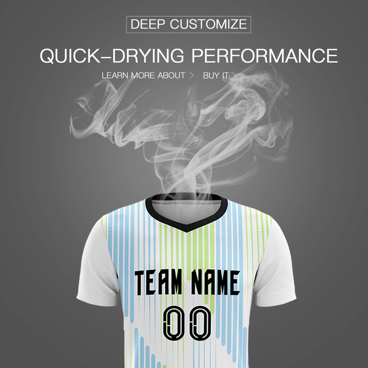 Custom White Black Soft Training Uniform Soccer Sets Jersey