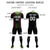 Custom Black Neon Green Soft Training Uniform Soccer Sets Jersey