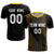 Custom Black Gold01 Soft Training Uniform Soccer Sets Jersey