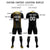 Custom Black Gold01 Soft Training Uniform Soccer Sets Jersey