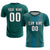 Custom Aqua Midnight Green Soft Training Uniform Soccer Sets Jersey