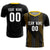 Custom Black Gold01 Soft Training Uniform Soccer Sets Jersey