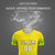 Custom Gold01 Kelly Green Casual Printing Sportswear Soccer Sets Jersey