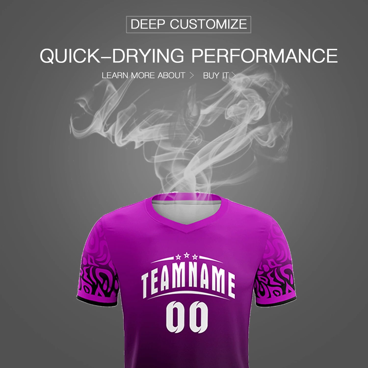 Custom Pink Black Casual Printing Sportswear Soccer Sets Jersey