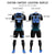 Custom Black White Geometric Training Uniform Soccer Sets Jersey