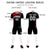 Custom Black Red-White Gradient Sport Soccer Sets Jersey