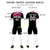 Custom Black Pink-White Gradient Sport Soccer Sets Jersey