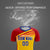 Custom Yellow Red-Royal Blue Gradient Sport Soccer Sets Jersey