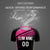 Custom Black Pink-White Gradient Sport Soccer Sets Jersey