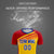 Custom Yellow Red-Royal Blue Gradient Sport Soccer Sets Jersey