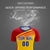 Custom Yellow Red-Royal Blue Gradient Sport Soccer Sets Jersey