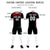 Custom Black Red-White Gradient Sport Soccer Sets Jersey