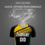 Custom Black Gold-White Gradient Sport Soccer Sets Jersey