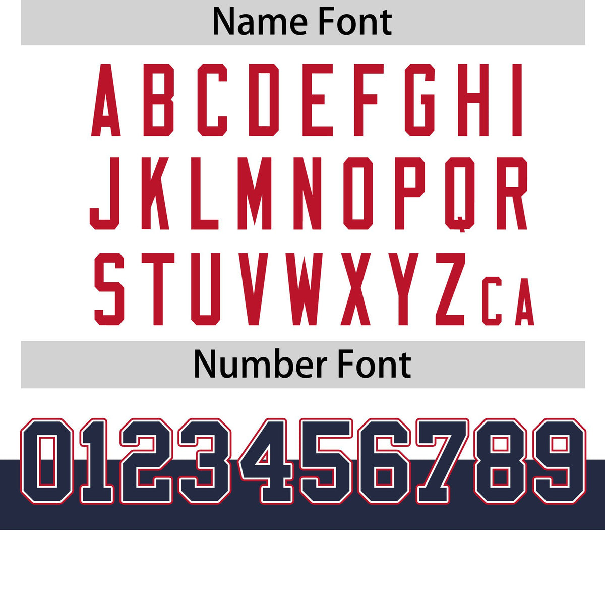 Custom White Navy-Red Color Block Design Performance T-Shirt