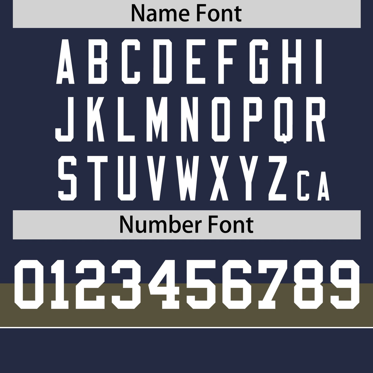 Custom Navy Olive-White Color Block Design Performance T-Shirt