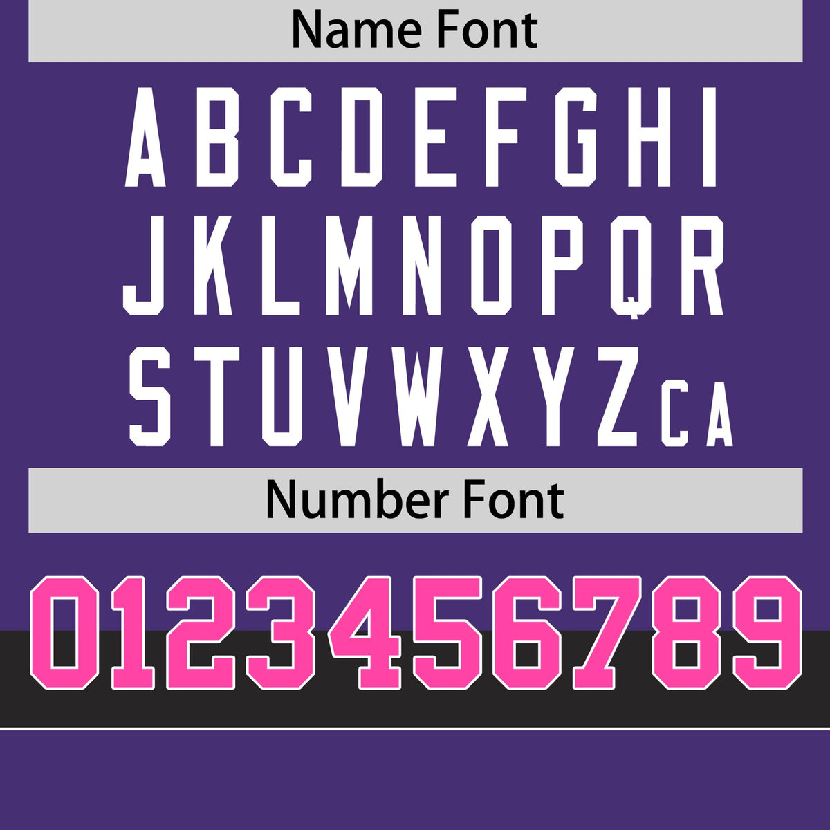 Custom Purple Black-White Color Block Design Performance T-Shirt